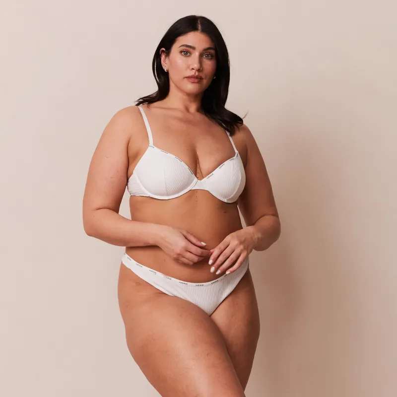 Lounge Underwear Slips | So Soft Ribbed T-Shirt BH -