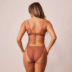 Lounge Underwear Höschen | Slips | Soft Satin T-shirt BH -