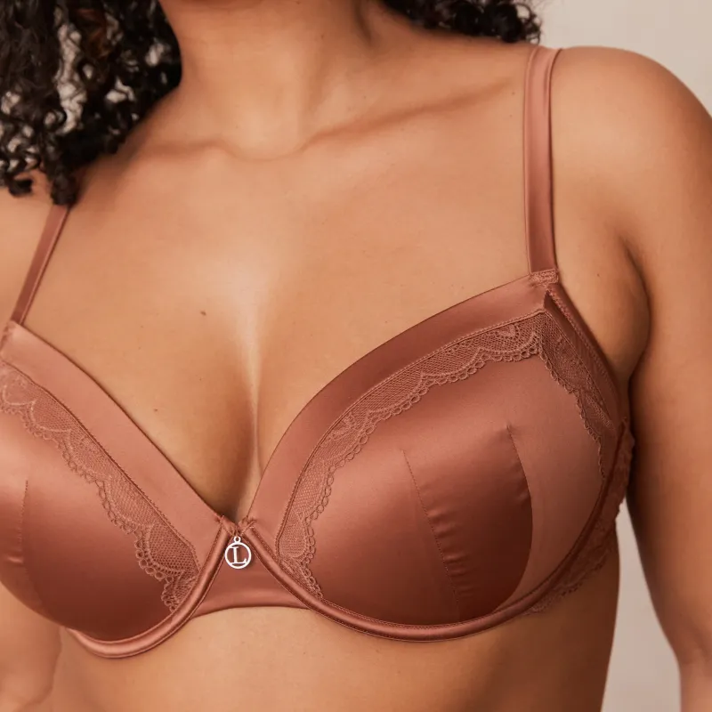 Lounge Underwear Höschen | Slips | Soft Satin T-shirt BH -