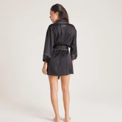 Lounge Underwear Pyjamas Sets | Morgenmäntel | Sparkle Satin Morgenmantel -