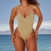 Lounge Underwear Bademode | Statement Einteiliger Badeanzug -