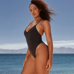 Lounge Underwear Bademode | Statement Einteiliger Badeanzug -