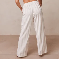 Lounge Underwear Pyjamas Sets | Pyjama-Hosen | Striped Satin Schlafanzug Hosen -