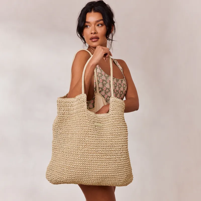 Lounge Underwear Bademodeaccessoires | Strohtasche -
