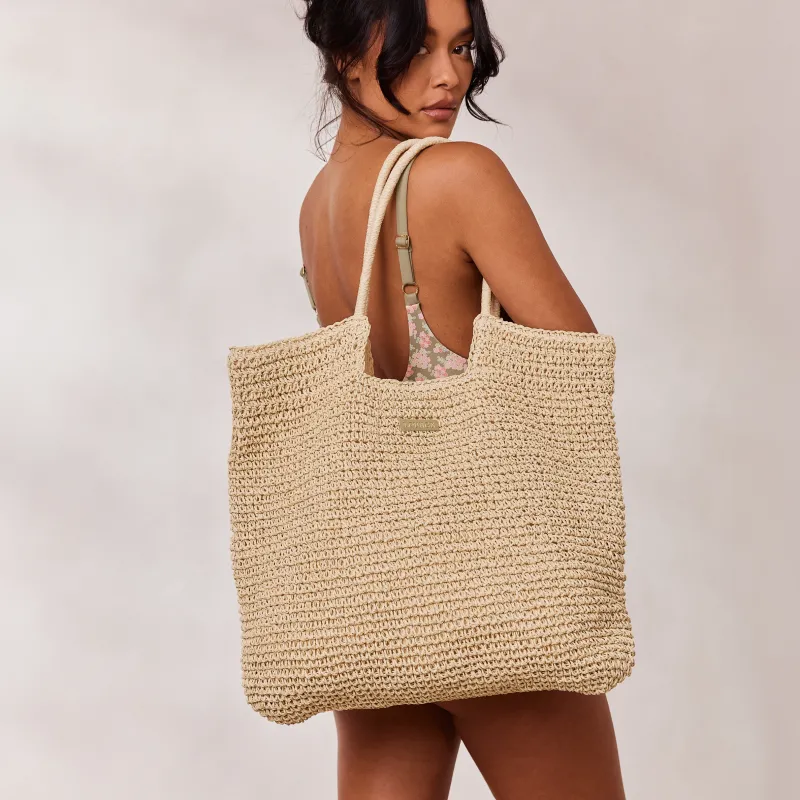 Lounge Underwear Bademodeaccessoires | Strohtasche -