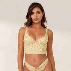Lounge Underwear Mit Bügel | Longline | Sweet Longline BH -
