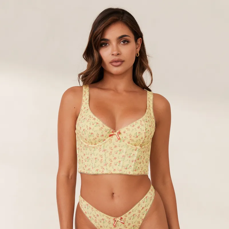 Lounge Underwear Mit Bügel | Longline | Sweet Longline BH -