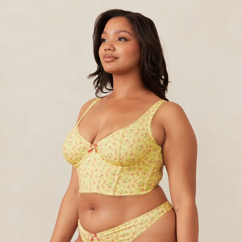 Lounge Underwear Mit Bügel | Longline | Sweet Longline BH -