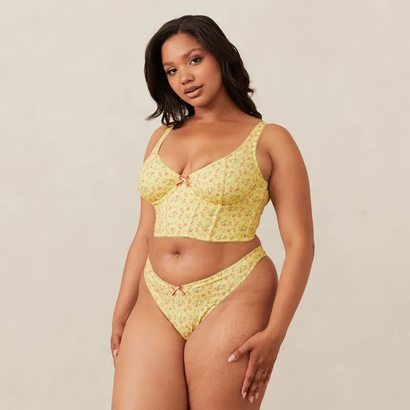 Lounge Underwear Mit Bügel | Longline | Sweet Longline BH -