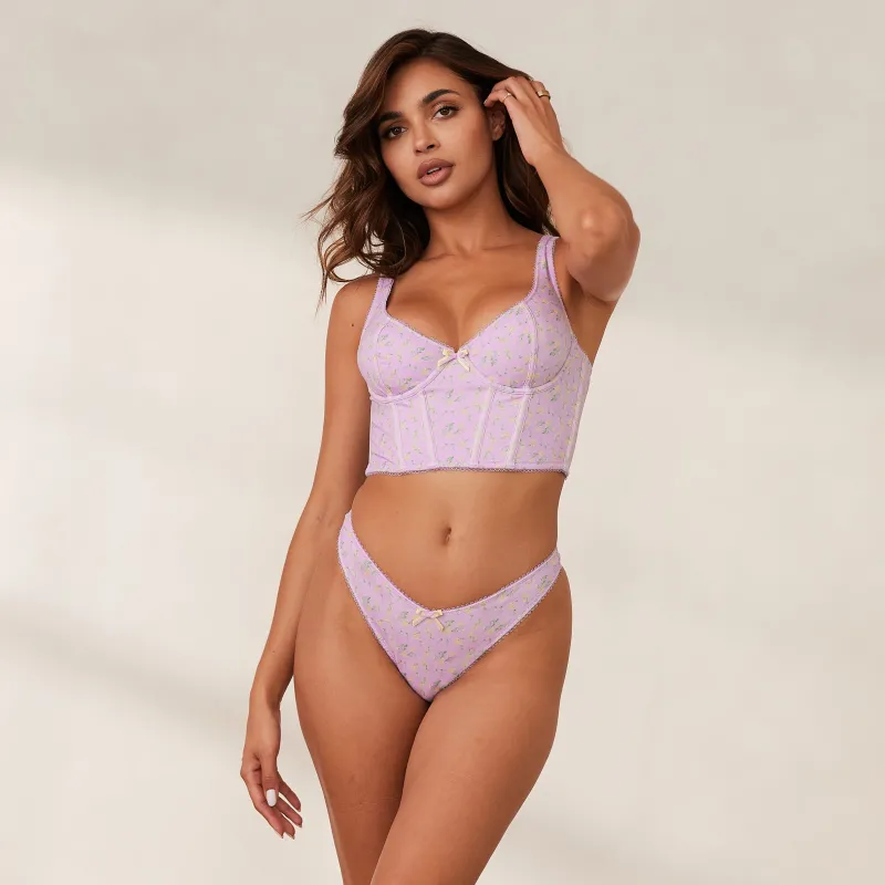 Lounge Underwear Mit Bügel | Longline | Sweet Longline BH -