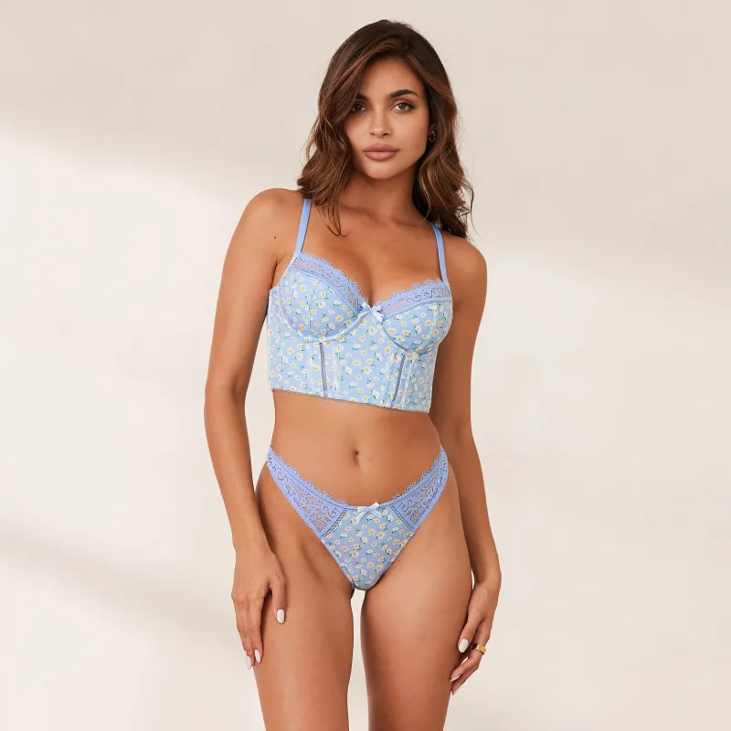 Lounge Underwear Mit Bügel | Longline | Sweet Longline BH -