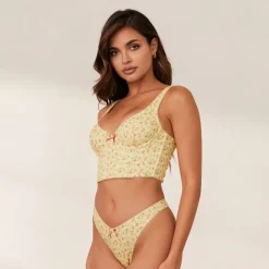 Lounge Underwear Mit Bügel | Longline | Sweet Longline BH -
