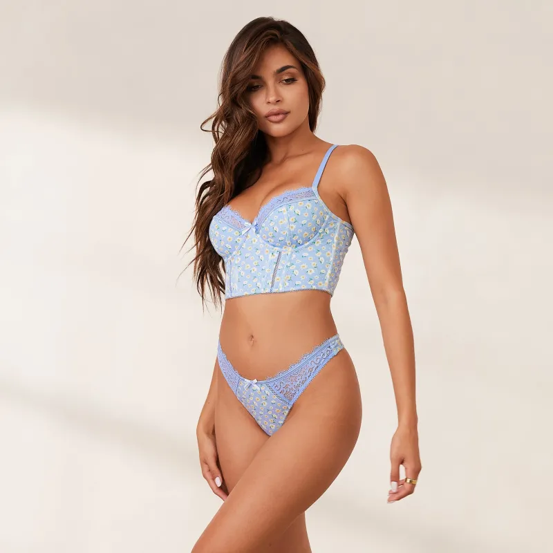 Lounge Underwear Mit Bügel | Longline | Sweet Longline BH -