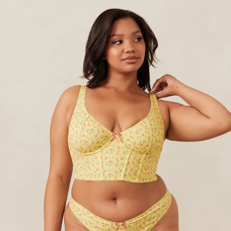 Lounge Underwear Mit Bügel | Longline | Sweet Longline BH -