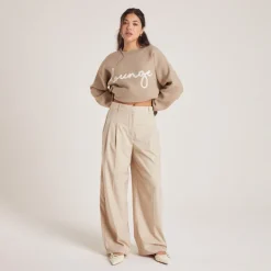 Lounge Underwear Hosen | Taillierte Hose -