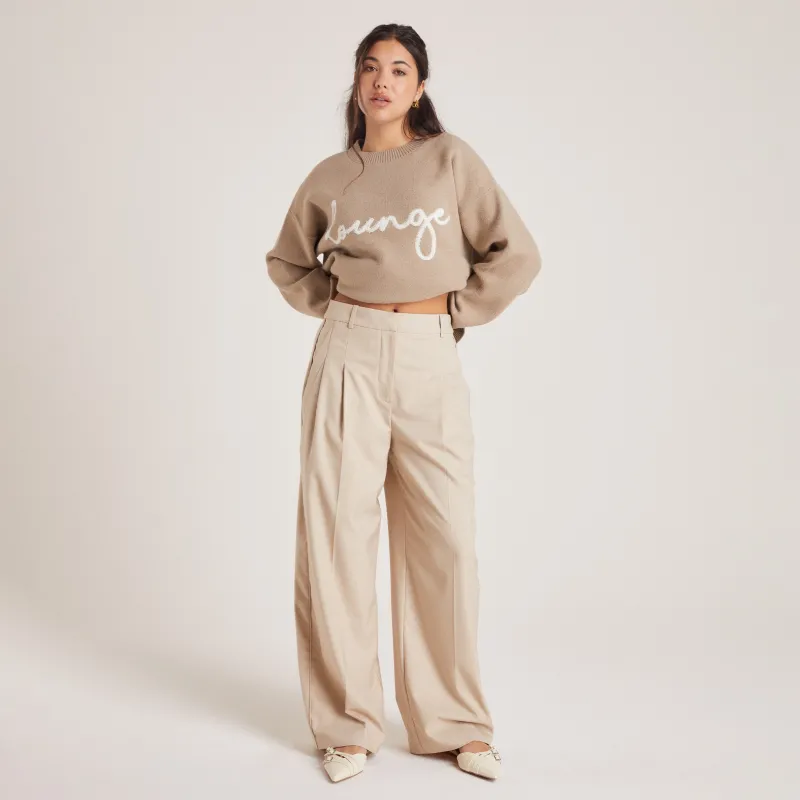 Lounge Underwear Hosen | Taillierte Hose -