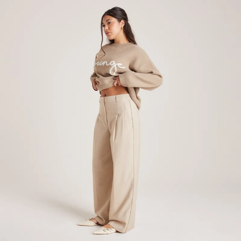 Lounge Underwear Hosen | Taillierte Hose -