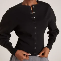 Lounge Underwear Pullis Und Strickjacken | Taillierte Strickjacke -