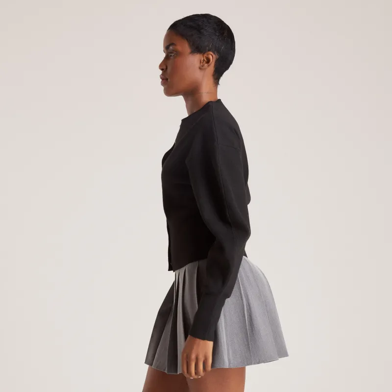 Lounge Underwear Pullis Und Strickjacken | Taillierte Strickjacke -