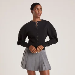 Lounge Underwear Pullis Und Strickjacken | Taillierte Strickjacke -