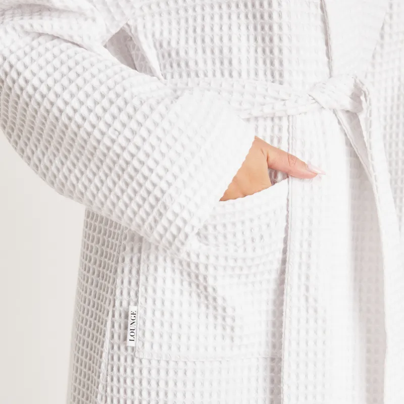 Lounge Underwear Morgenmäntel | Waffle Morgenmantel -