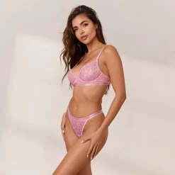 Lounge Underwear Strings | Balcony | Zweifarbiges Balcony BH -