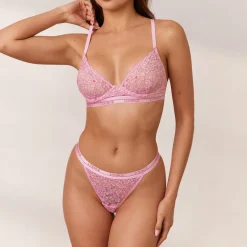 Lounge Underwear Strings | Balcony | Zweifarbiges Balcony BH -