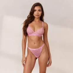 Lounge Underwear Strings | Balcony | Zweifarbiges Balcony BH -